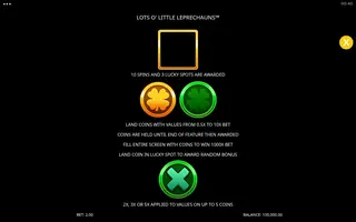 Lots O’ Little Leprechauns – Game rules