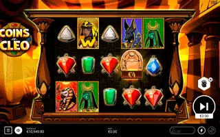 Coins of Cleo – Feature in play