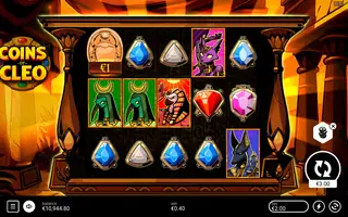 Coins of Cleo – Feature in play
