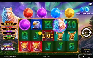 Area Link Wolf Unleashed – Winning spin