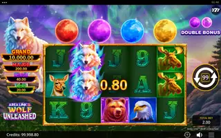 Area Link Wolf Unleashed – Feature in play