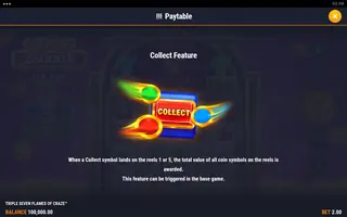 Triple Seven Flames of Craze – Game rules