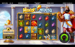 Midas VS Medusa WildEnergy – Base game