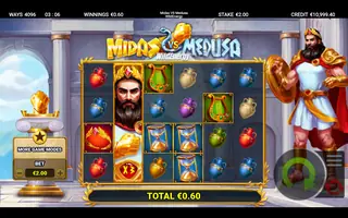 Midas VS Medusa WildEnergy – Winning spin