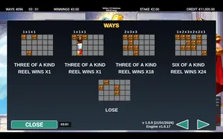 Midas VS Medusa WildEnergy – Game rules