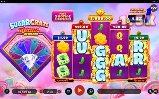 Sugar Craze Rising Rewards – Feature in play