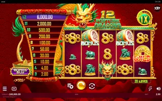 12 Fortune Dragons – Base game