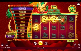 12 Fortune Dragons – Winning spin