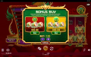 12 Fortune Dragons – Bonus buy