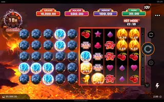Eruption Blaze CASHINGO Rumble – Feature in play