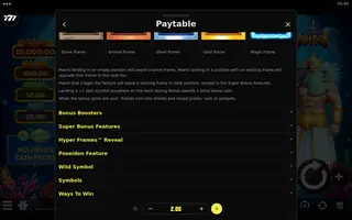 Hyper Frames Poseidon – Game rules