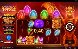 Area Link Dragon Ascension – Winning spin