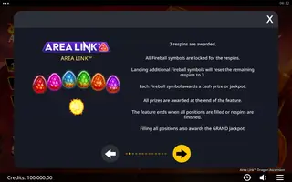 Area Link Dragon Ascension – Game rules