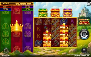Action Boost SpinUP Knight’s Ascension – Feature in play