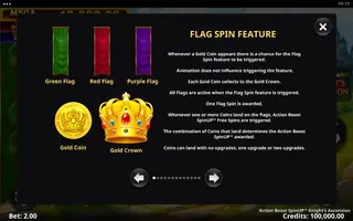 Action Boost SpinUP Knight’s Ascension – Game rules