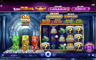 333 Boom Banks POWER COMBO King Millions – Bonus round