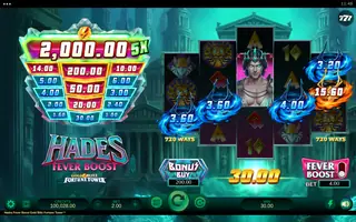 Hades Fever Boost Gold Blitz Fortune Tower – Winning spin