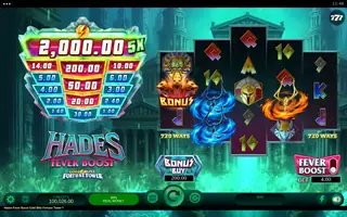 Hades Fever Boost Gold Blitz Fortune Tower – Feature in play
