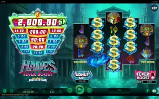 Hades Fever Boost Gold Blitz Fortune Tower – Feature in play
