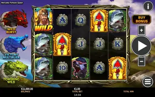 Hercules Fortune Quest – Bonus buy