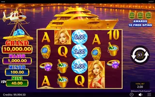 Billionaire Rush Express – Feature in play