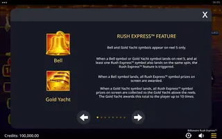 Billionaire Rush Express – Game rules