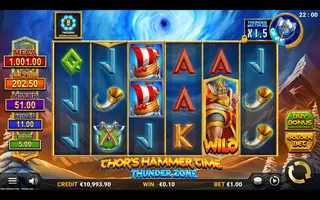 Thor’s Hammer Time Thunder Zone – Winning spin