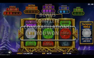 Thor’s Hammer Time Thunder Zone – Bonus round