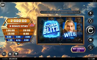 Thunderstruck Stormblitz – Game rules