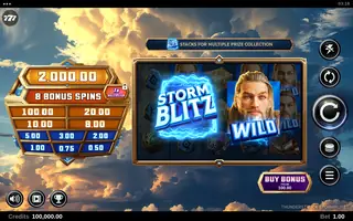Thunderstruck Stormblitz – Game rules