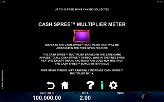 Cash Spree Fishin’ – Game rules