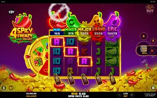 4 Spicy Frenzy Loot Collect – Winning spin