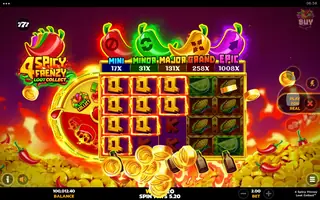 4 Spicy Frenzy Loot Collect – Winning spin