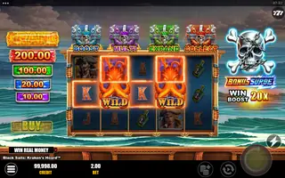 Black Sails: Kraken’s Hoard – Feature in play