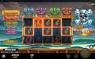 Black Sails: Kraken’s Hoard – Feature in play