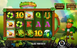 Emerald King – Wheel of Wealth – Winning spin