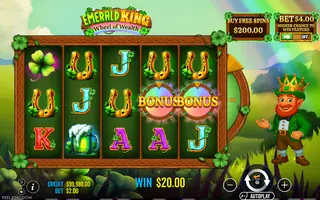 Emerald King – Wheel of Wealth – Bonus buy