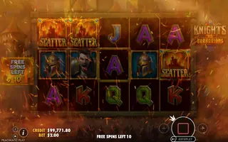 Knights vs Barbarians – Free spins