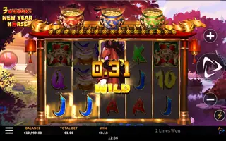 3 Wonders New Year Horse – Winning spin