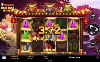 3 Wonders New Year Horse – Winning spin