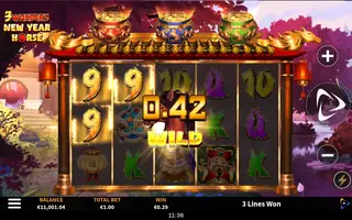 3 Wonders New Year Horse – Winning spin