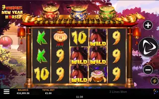 3 Wonders New Year Horse – Winning spin