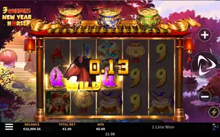 3 Wonders New Year Horse – Winning spin