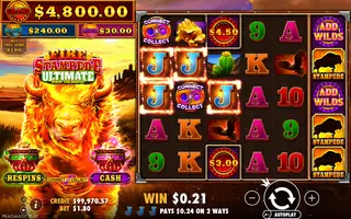 Fire Stampede Ultimate – Winning spin