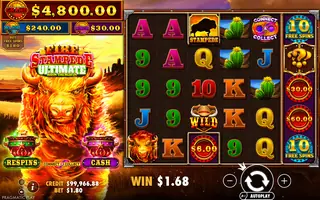 Fire Stampede Ultimate – Winning spin