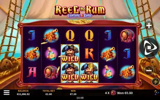 Reel the Rum – Winning spin
