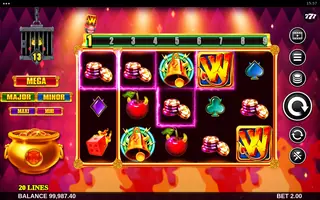 Devil Cash Uncovered – Feature in play