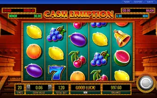 Cash Eruption – Winning spin