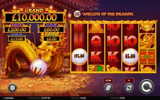 Lion Link Wealth of the Dragon – Winning spin
