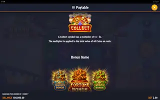 Baozang the Legend of 3 Coins – Game rules